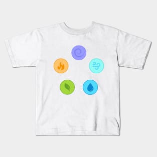 Five Elements in Ayurveda Kids T-Shirt